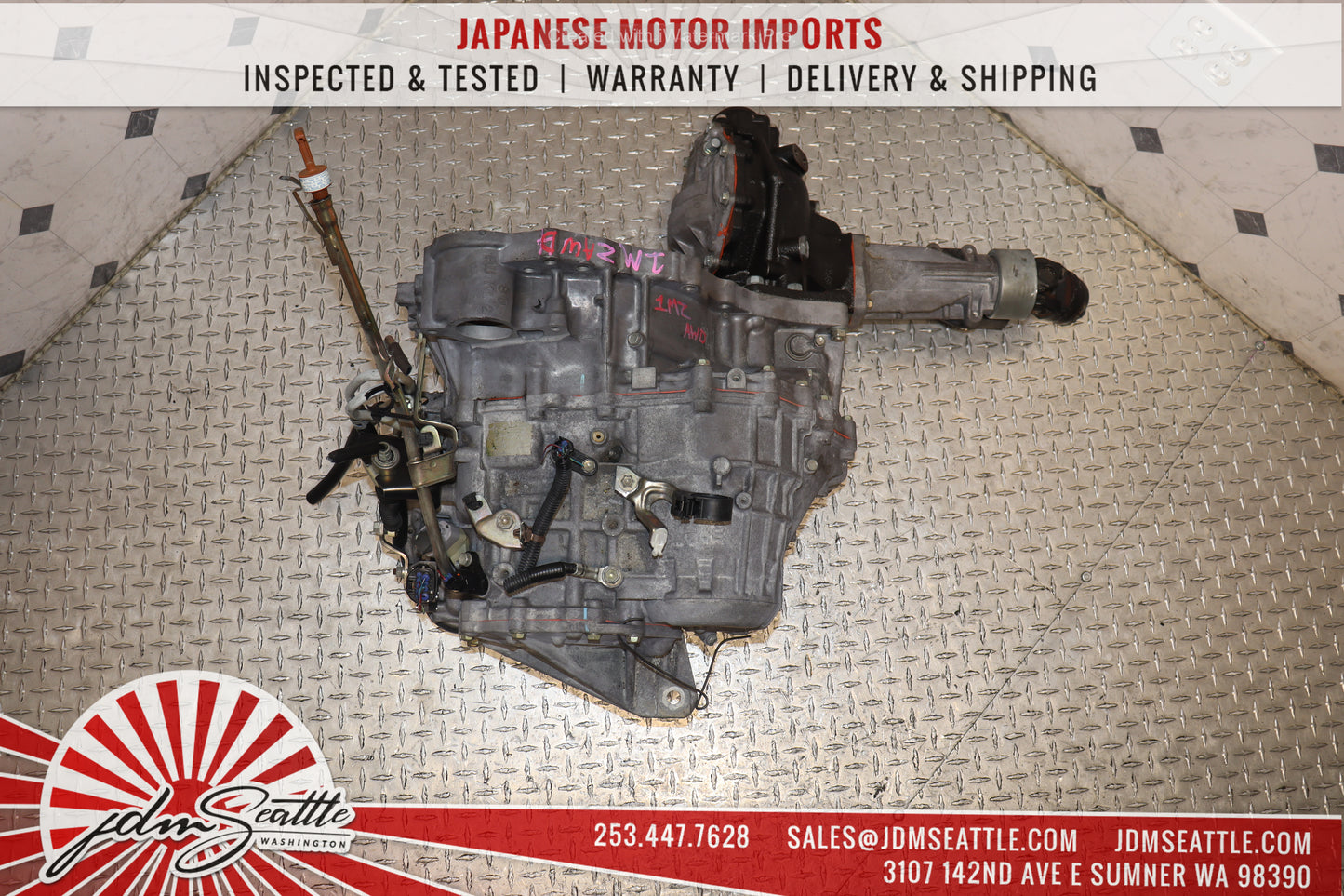 JDM 1MZ VVTI V6 3.0L 1999-03 LEXUS RX300 TOYOTA HIGHLANDER SIENNA 4WD TRANSMISSION