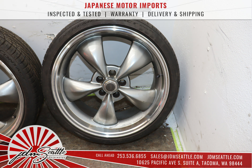 JDM 03-05 350Z FRONT AND REAR TIRES/RIMS 245/35/ZR20 / 27530/ZR20 20/9/10J OFFSET