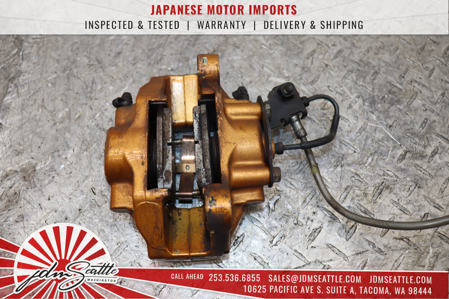 JDM 03-05 NISSAN 350Z Z33 GOLD BREMBO BRAKE CALIPERS FRONT AND REAR