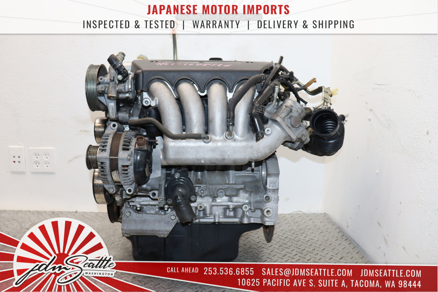 JDM K20A 06-10 ACURA RSX BASE ENGINE 2.0L DOHC VTEC MOTOR 03 04 05