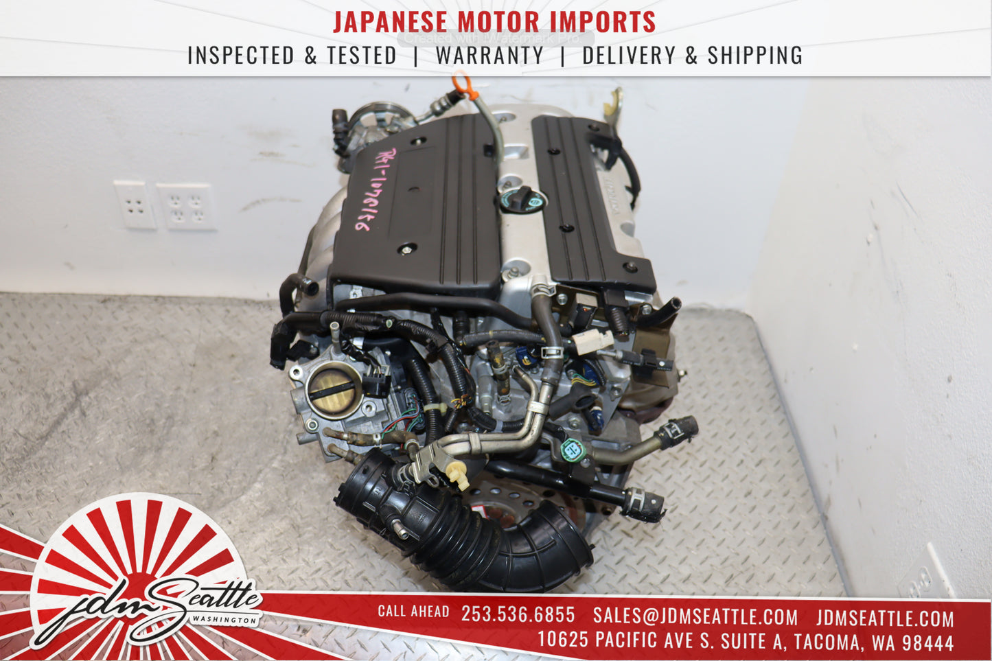 JDM K20A 06-10 ACURA RSX BASE ENGINE 2.0L DOHC VTEC MOTOR 03 04 05