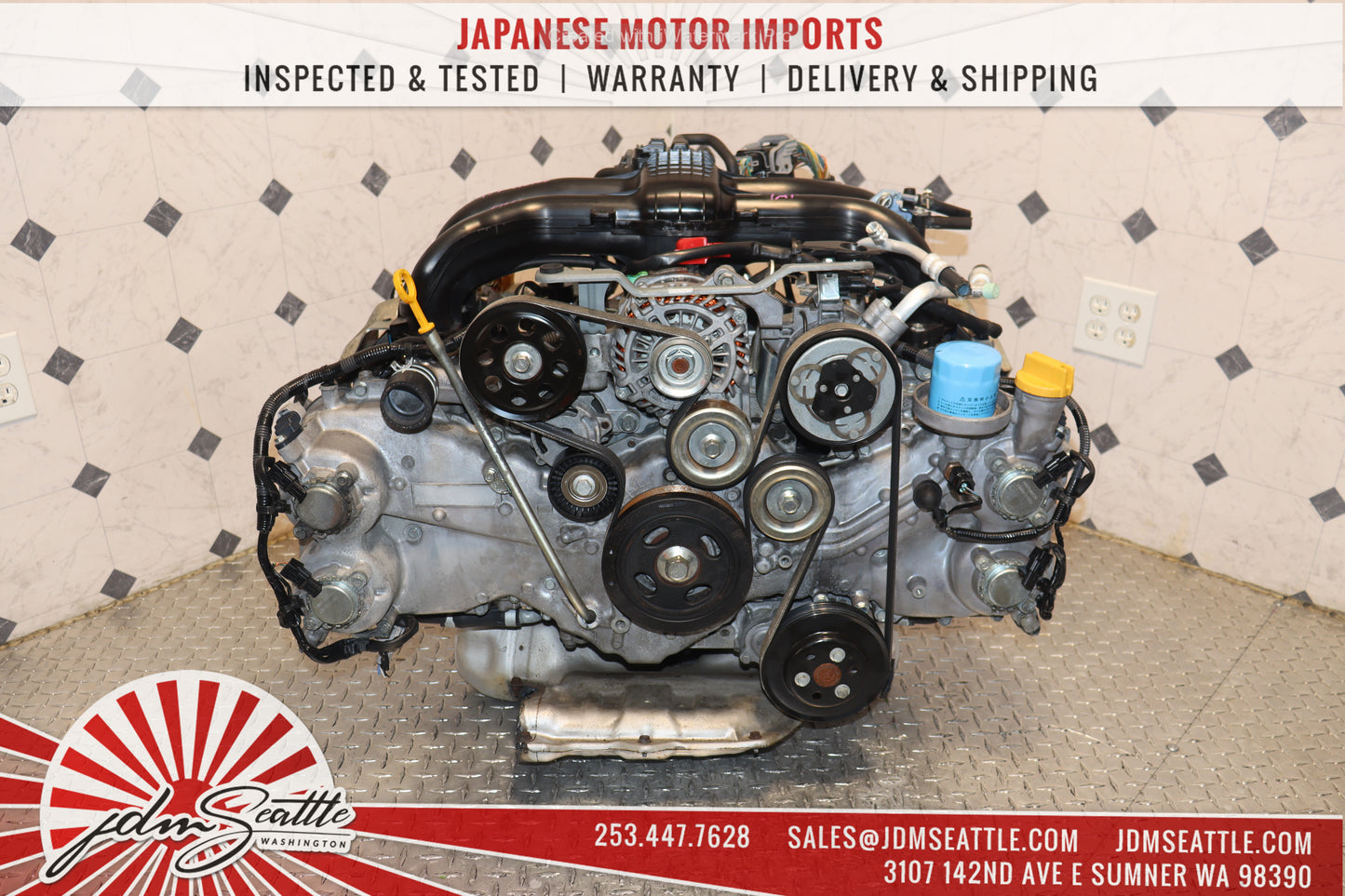 JDM FB20 2.0L DOHC AVCS ENGINE 12-14 SUBARU XV CROSSTREK IMPREZA MOTOR