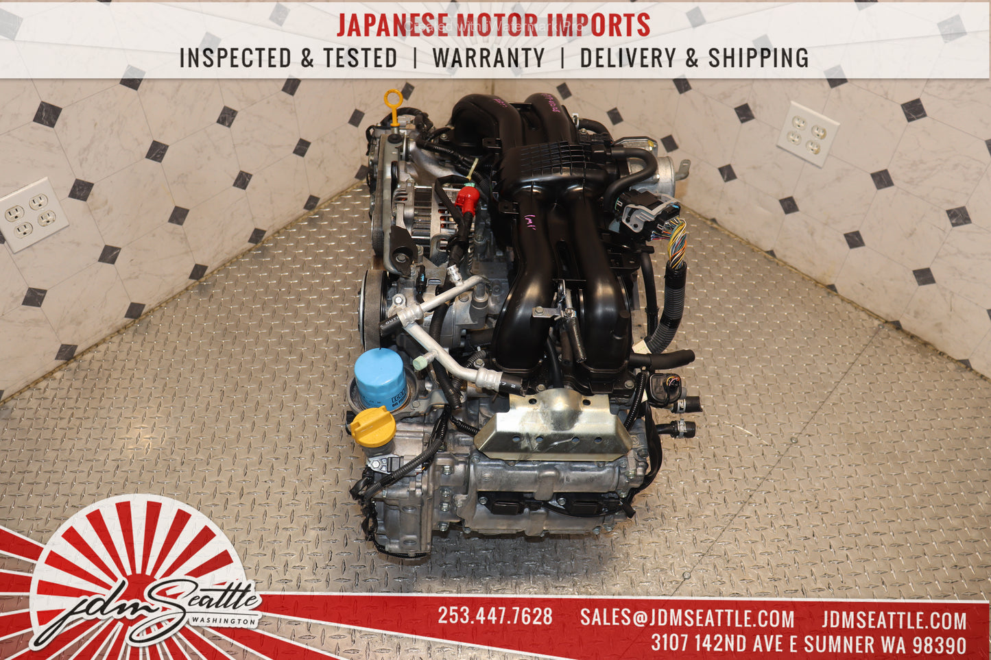 JDM FB20 2.0L DOHC AVCS ENGINE 12-14 SUBARU XV CROSSTREK IMPREZA MOTOR