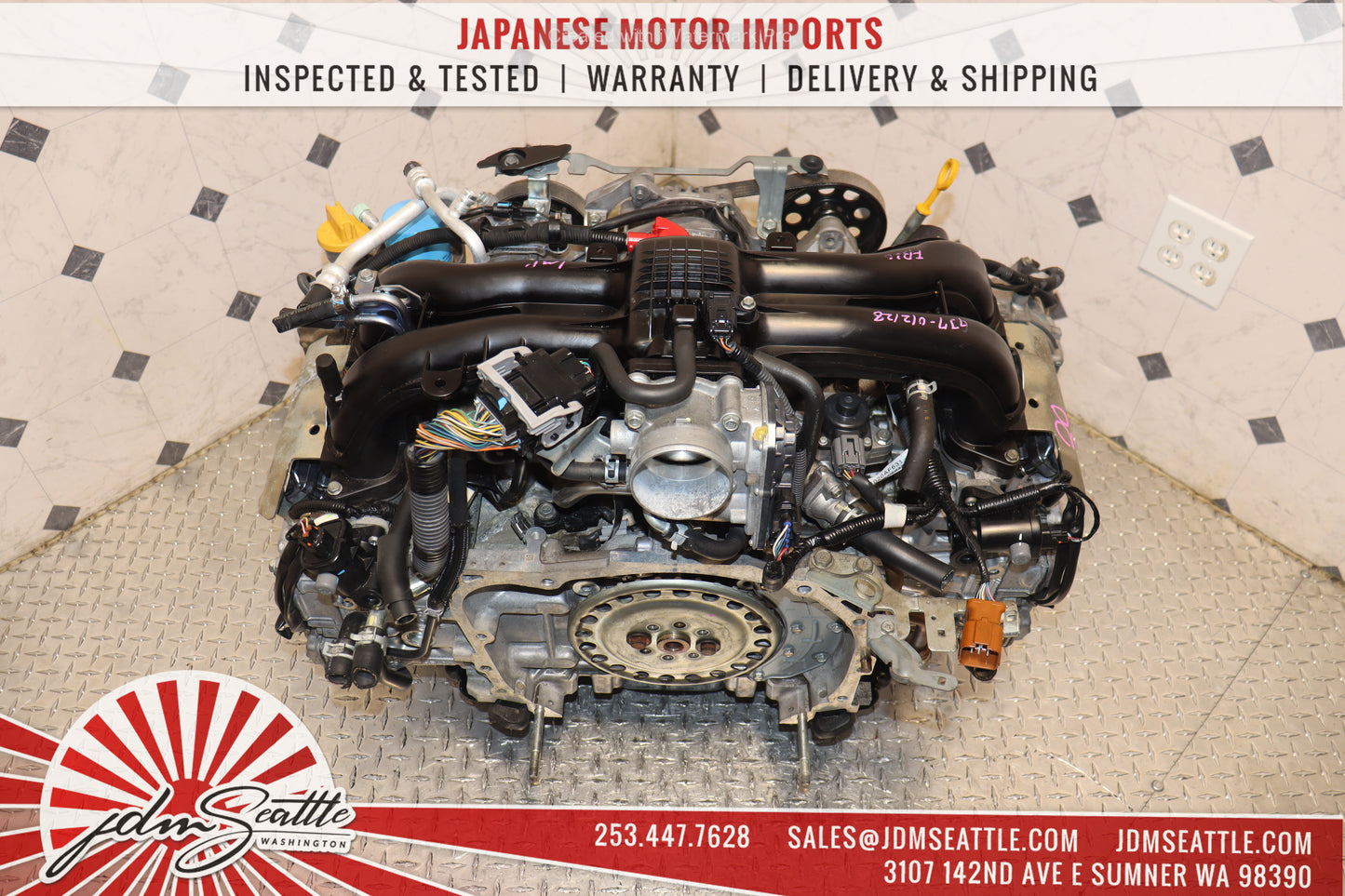 JDM FB20 2.0L DOHC AVCS ENGINE 12-14 SUBARU XV CROSSTREK IMPREZA MOTOR