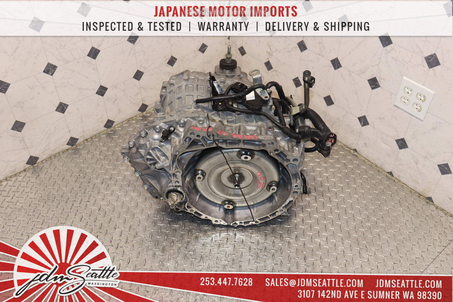 JDM 2007-2012 NISSAN SENTRA / 2013-2014 NISSAN NV200 QR25 AUTOMATIC CVT TRANSMISSION MR20 AUTO TRANS A/T 07 08 09 10 11 12 13 14