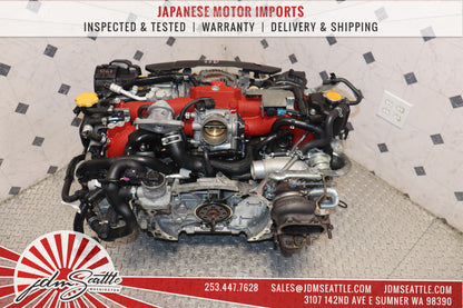 JDM 2015-2021 SUBARU WRX STI ENGINE EJ257 2.5L TURBO MOTOR EJ25 V10 AVCS