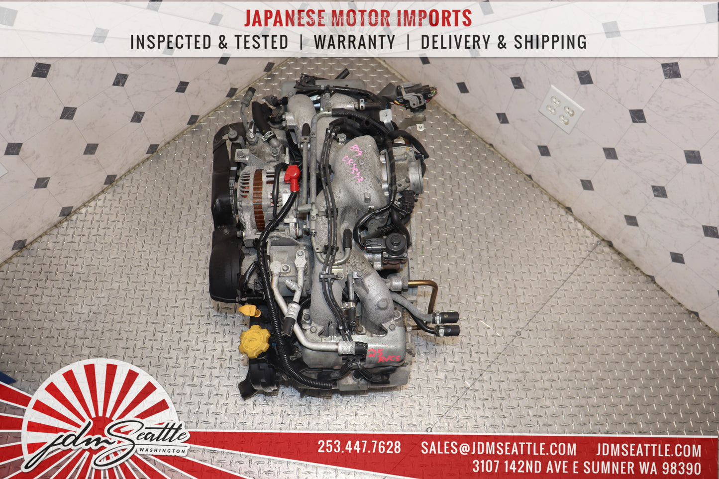 JDM EJ25 SOHC AVCS 10-12 SUBARU IMPREZA LEGACY FORESTER OUTBACK IMPREZA ENGINE