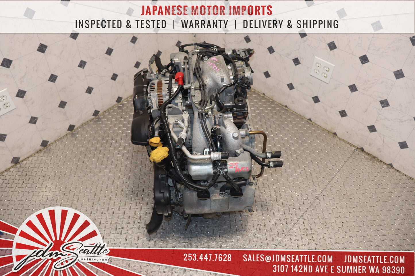 JDM EJ25 SOHC AVCS 10-12 SUBARU IMPREZA LEGACY FORESTER OUTBACK IMPREZA ENGINE