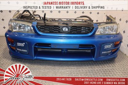 JDM 99-02 SUBARU IMPREZA WRX GC8 COMPLETE FRONT END CONVERSION AND REAR PARTS