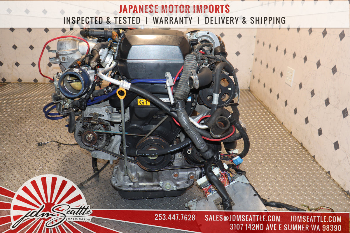 Lexus IS300 IS200 Toyota Altezza SXE10 3S-GE BEAMS 2.0L Dual VVTi Engine & J160 6 Speed Manual Transmission Swap JDM