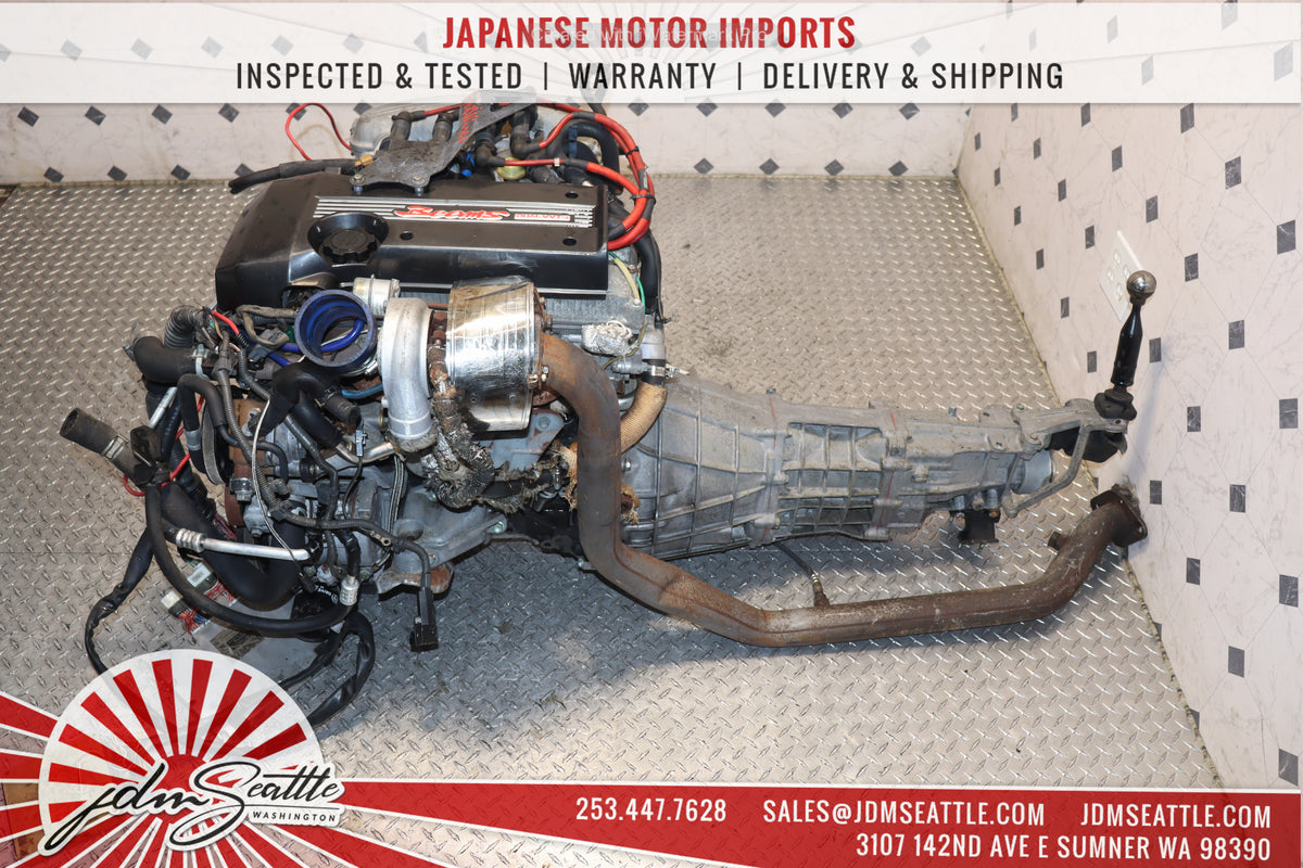 Lexus IS300 IS200 Toyota Altezza SXE10 3S-GE BEAMS 2.0L Dual VVTi Engine & J160 6 Speed Manual Transmission Swap JDM