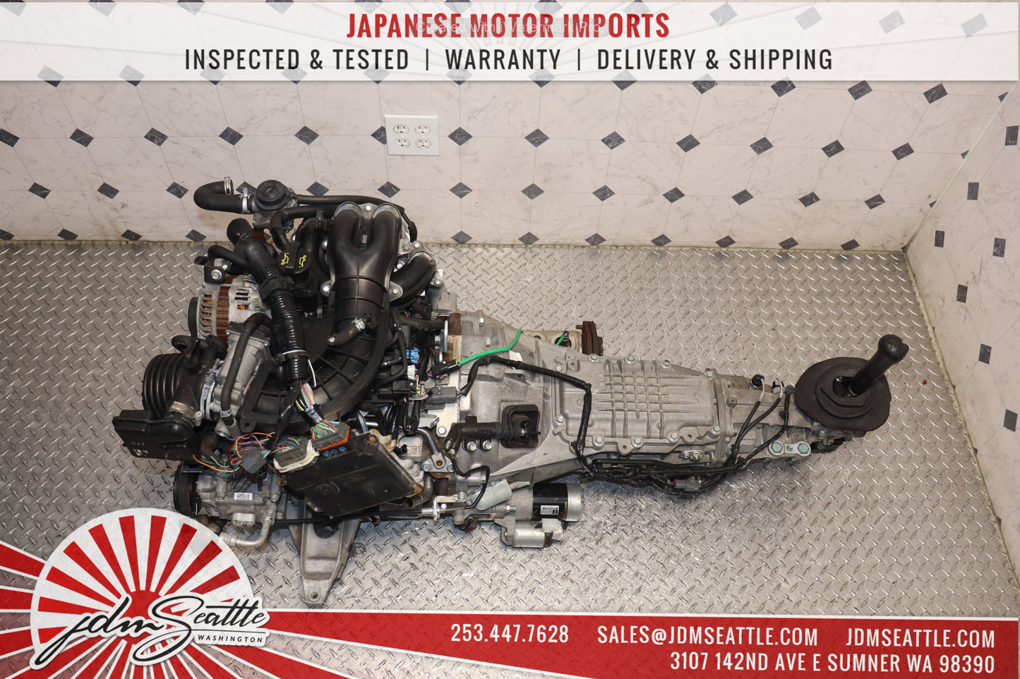 JDM 09-11 MAZDA RX8 13B RENISIS 6 PORT ENGINE w/ 6 SPEED TRANSMISSION