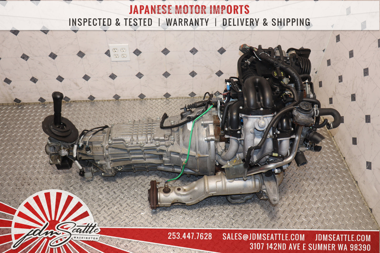 JDM 09-11 MAZDA RX8 13B RENISIS 6 PORT ENGINE w/ 6 SPEED TRANSMISSION