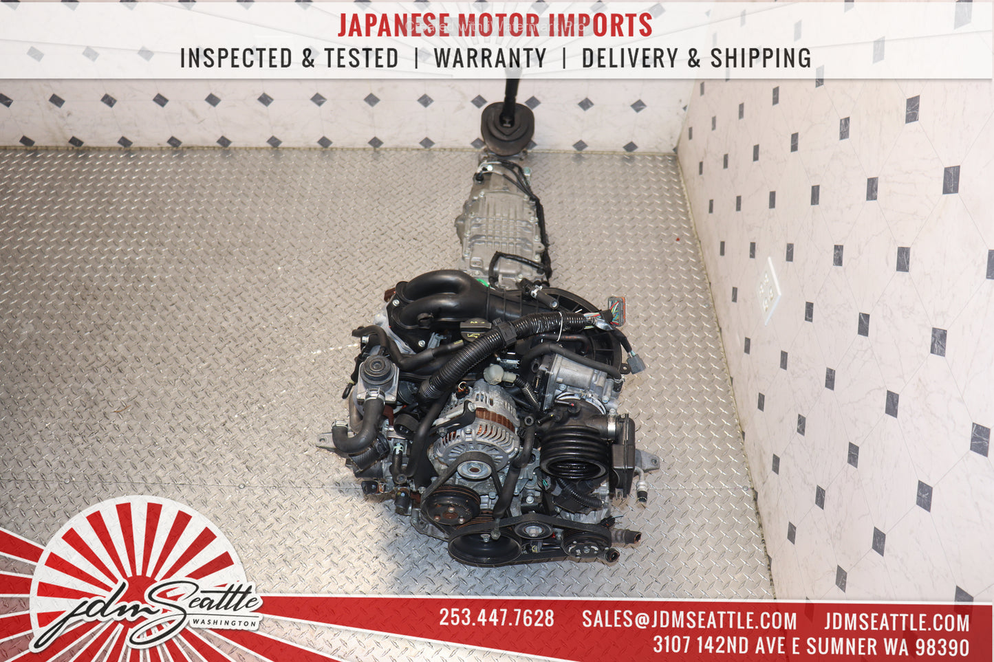 JDM 09-11 MAZDA RX8 13B RENISIS 6 PORT ENGINE w/ 6 SPEED TRANSMISSION