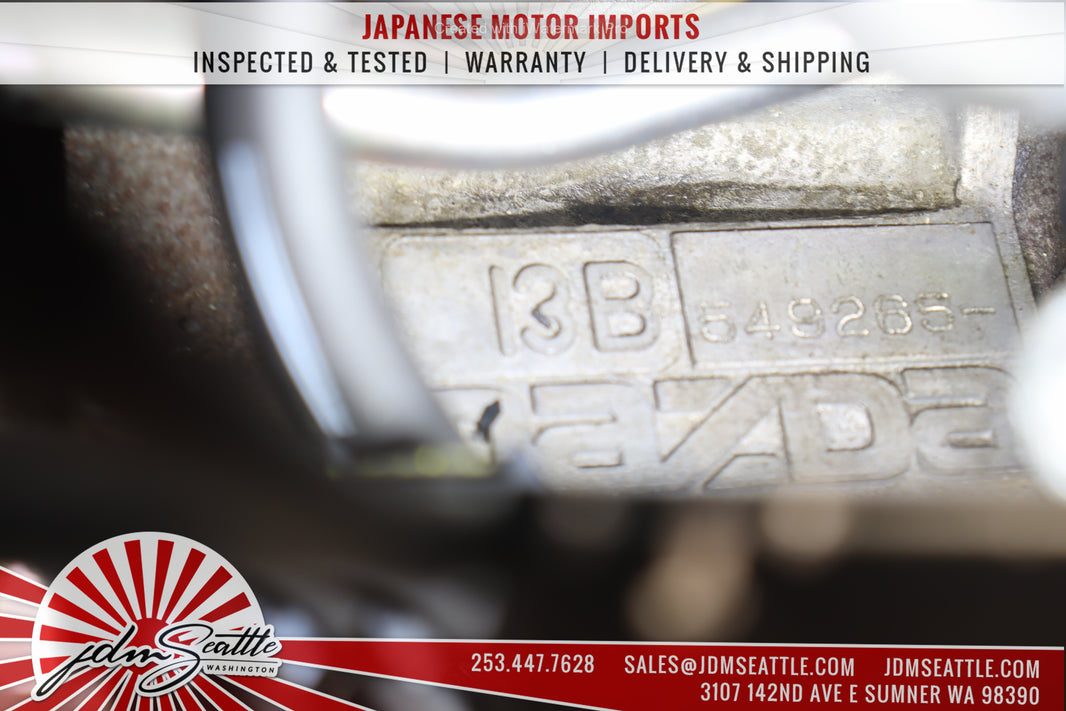 2009-2011 Mazda RX8 13B Renesis JDM Engine | 1.3L 6 Port Rotary Wankel Series 2 Motor