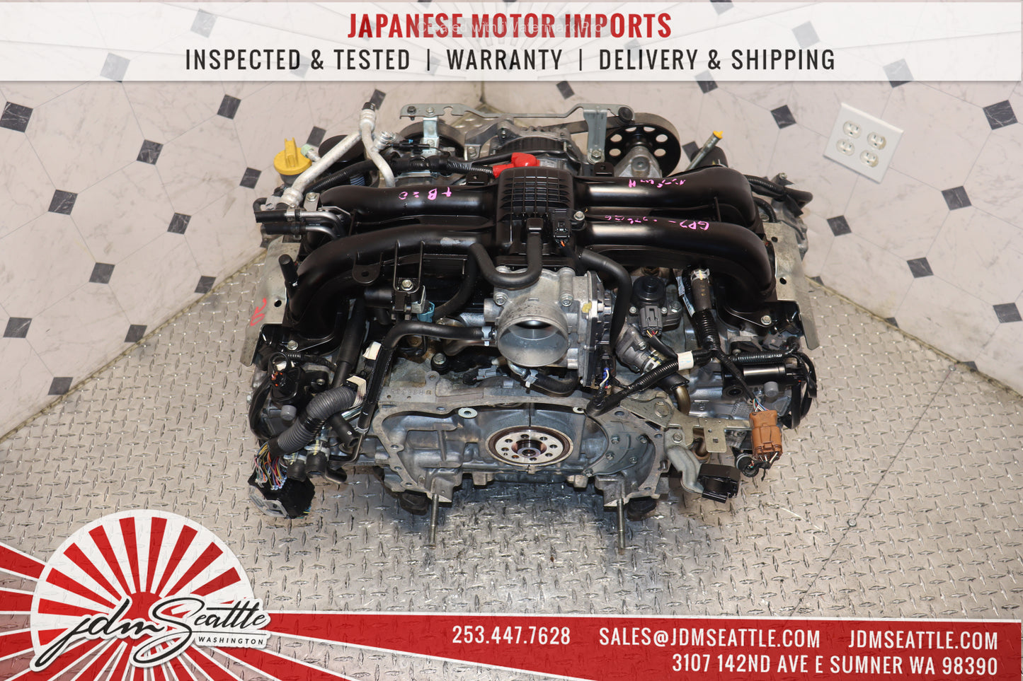 JDM FB20 AVCS ENGINE 12-15 SUBARU XV CROSSTREK 12-15 IMPREZA 2.0L DOHC MOTOR