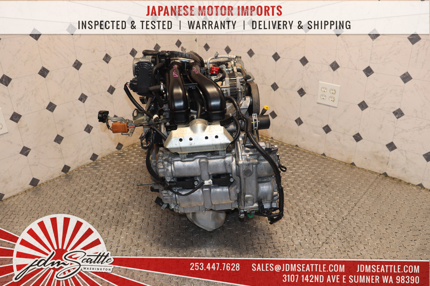 JDM FB20 AVCS ENGINE 12-15 SUBARU XV CROSSTREK 12-15 IMPREZA 2.0L DOHC MOTOR