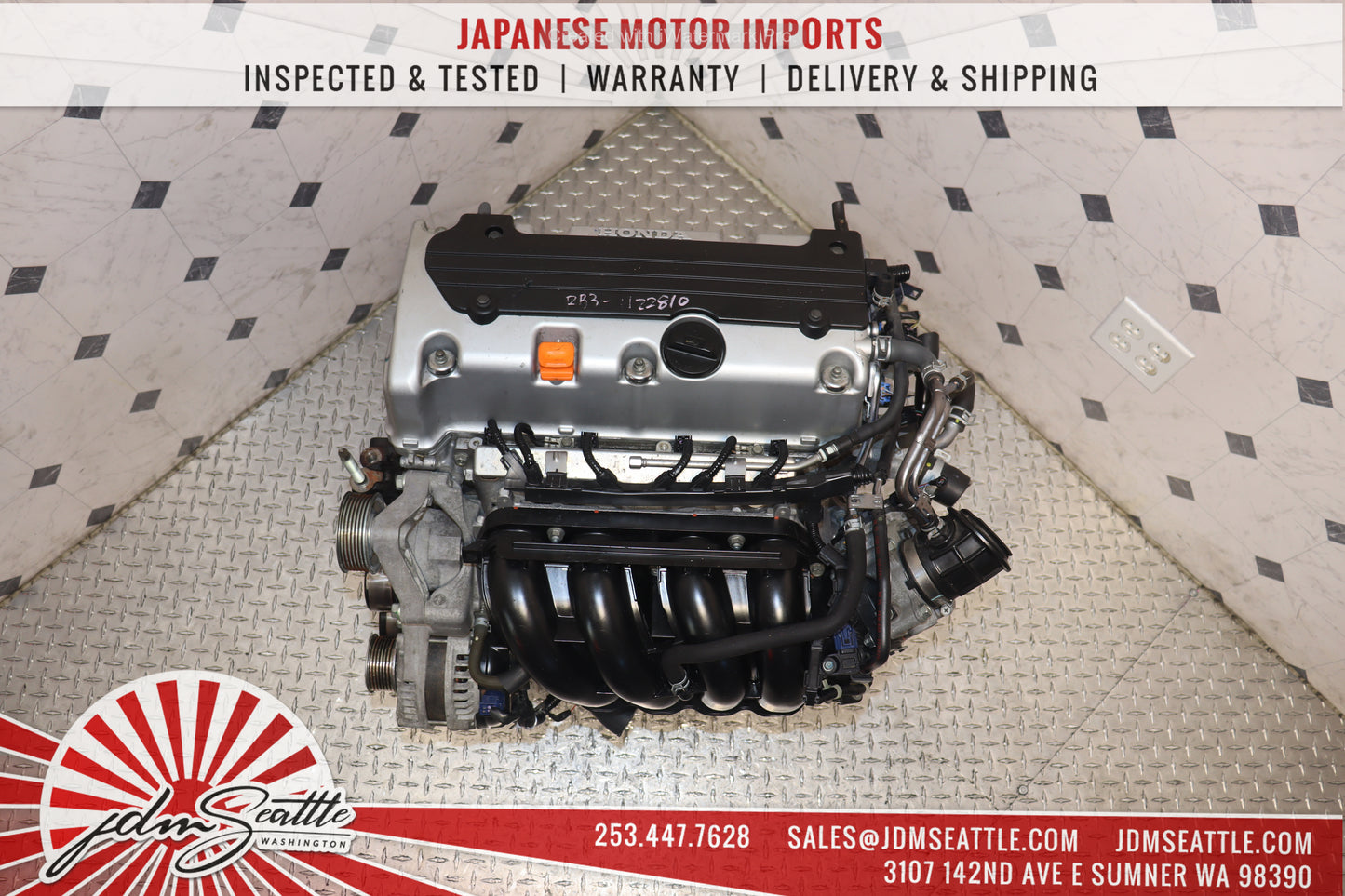 JDM 08-12 ACCORD 09-15 ACURA TSX 11-15 HONDA CRV K24A 2.4L MOTOR RB3