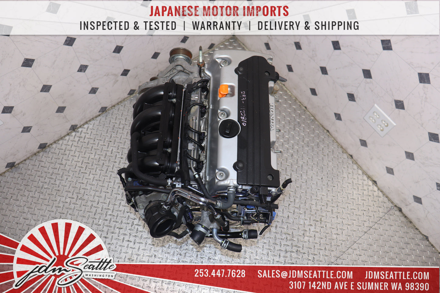 JDM 08-12 ACCORD 09-15 ACURA TSX 11-15 HONDA CRV K24A 2.4L MOTOR RB3