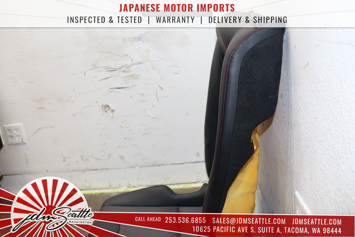 JDM  2003-2011 MAZDA RX8 TYPE-RS SE3P OEM RECARO SEATS FRONT W/RAILS AND REAR