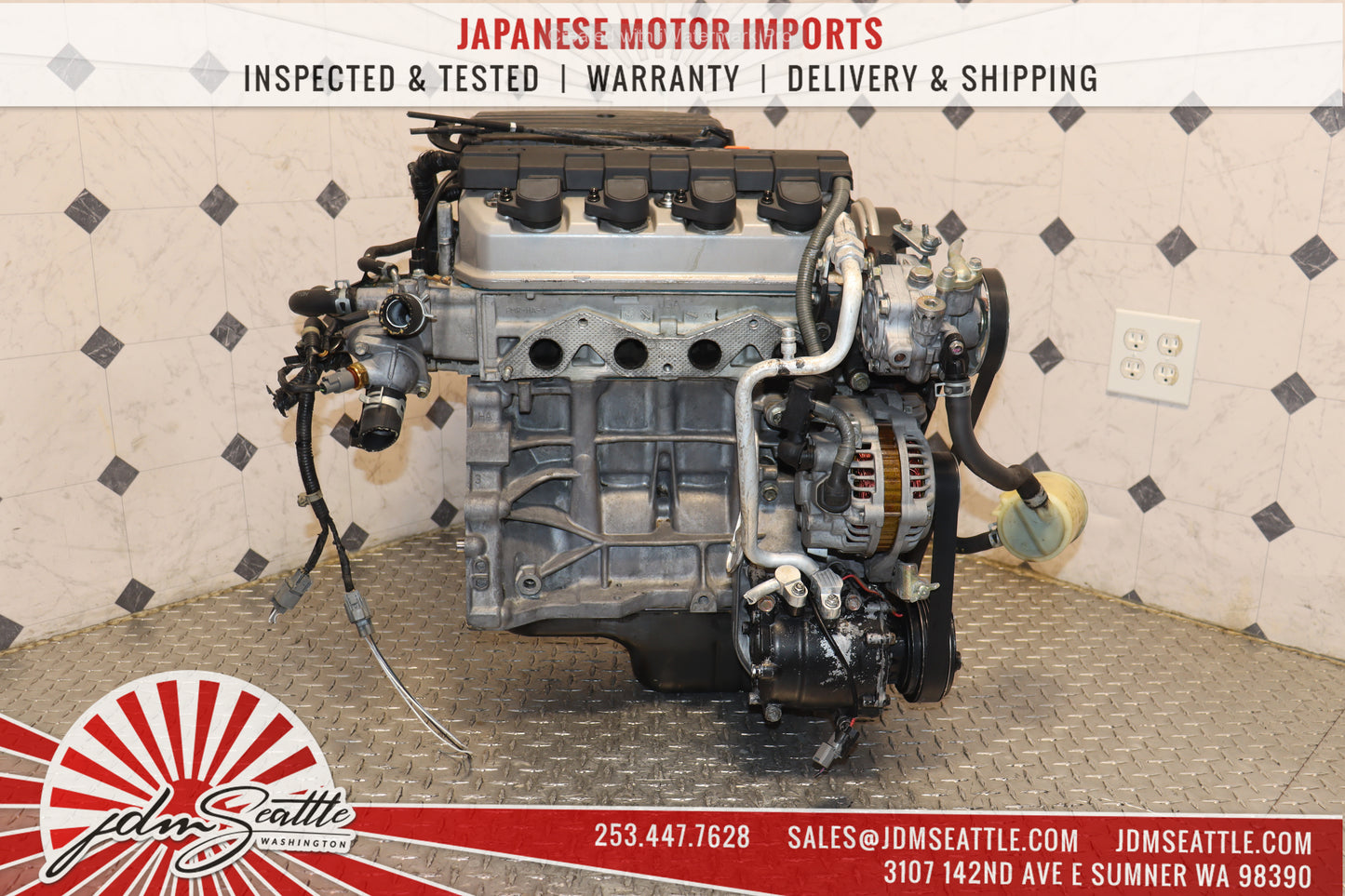 JDM D17A 2001-2005 HONDA CIVIC 1.7L NON VTEC 4CLY ENGINE