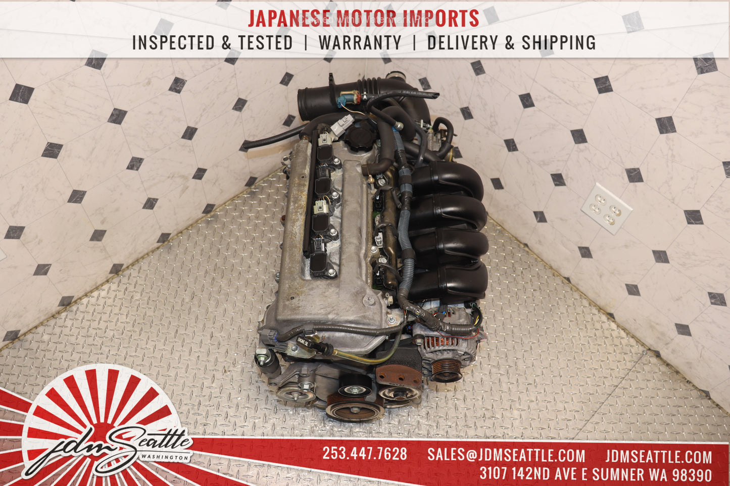 JDM 1ZZ 2000-2008 TOYOTA COROLLA / MATRIX XRX / CELICA / VIBE 1ZZ-FE 1.8L MOTOR