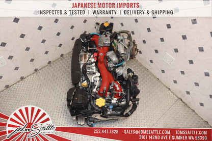 JDM 08-21 SUBARU WRX STI ENGINE JDM EJ257 2.5L TURBO AVCS EJ25 V10 ENGINE