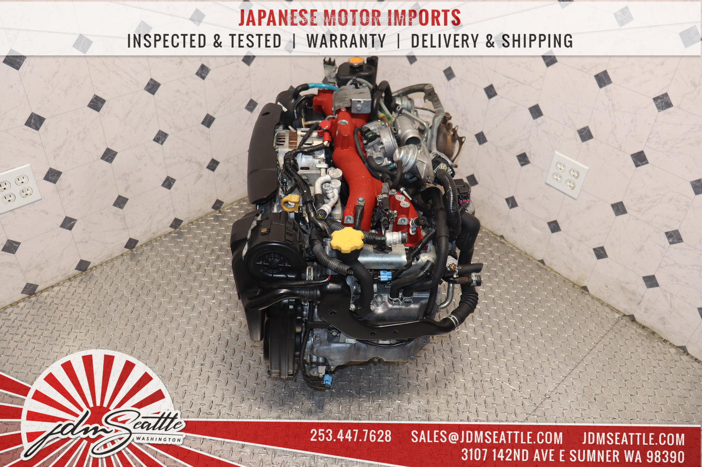 2015 2016 2017 2018 2019 2020 2021 Subaru WRX STI 2.5L DOHC Turbo AVCS Engine JDM EJ257 V10