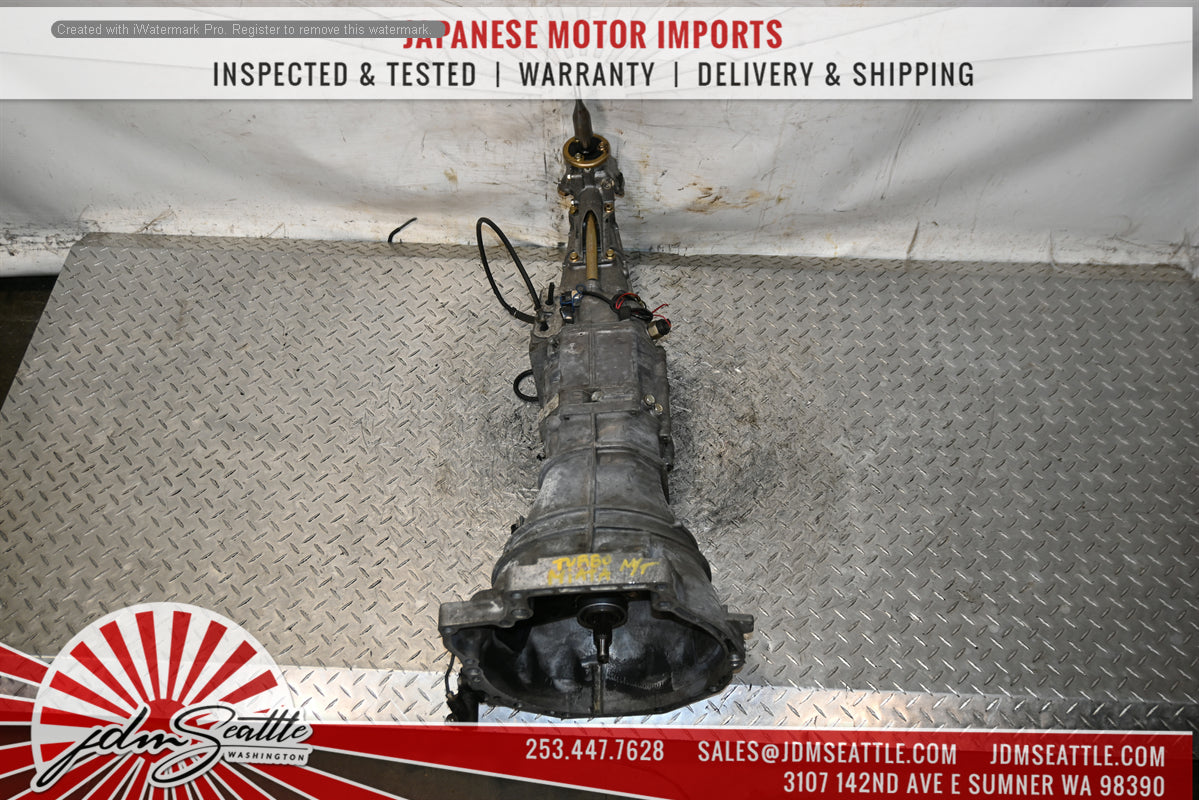 JDM 94-99 MIATA MX-5 1.6L B6 ENGINE WITH AFTERMARKET TURBO,PARTS W/5 SPEED RWD TRANSMISSION