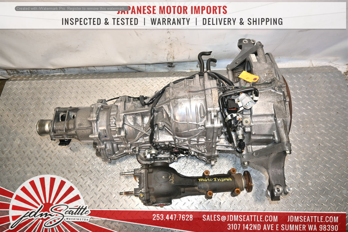 JDM 11-12 SUBARU LEGACY OUTBACK FORESTER CVT AUTO TRANSMISSION WHIT DIFF EJ25 - TR690JHBAA