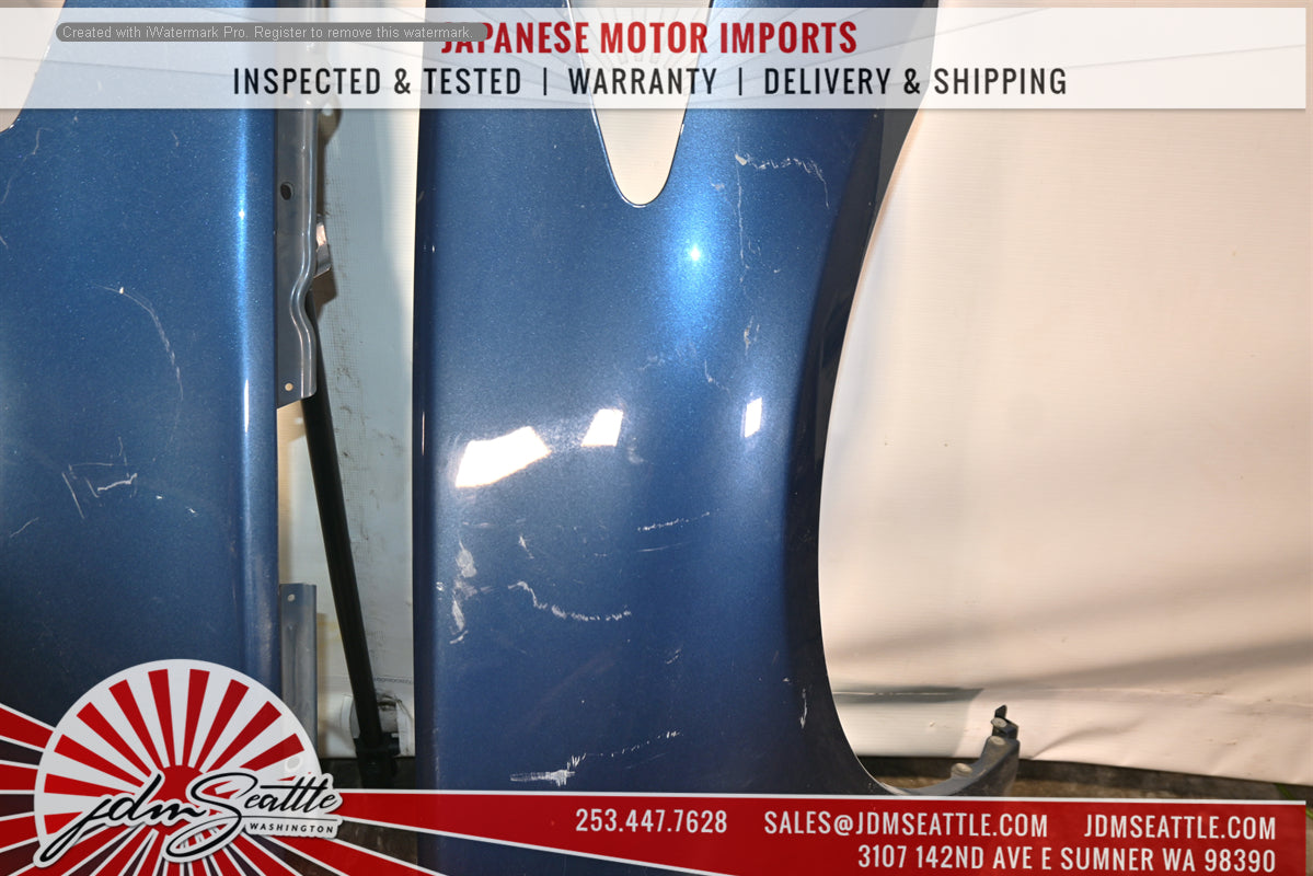 JDM INFINITI G37 FRONT END CONVERSION NOSE CUT WITH HOOD/FENDERS/HEAD LIGHTS TRUNK