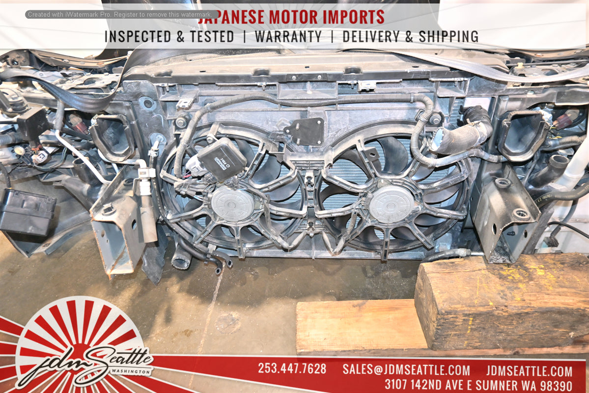 JDM 2007-2012 INFINITI G35 FRONT END CONVERSION NOSE CUT WITH HOOD/FENDERS/HEADLIGHTS