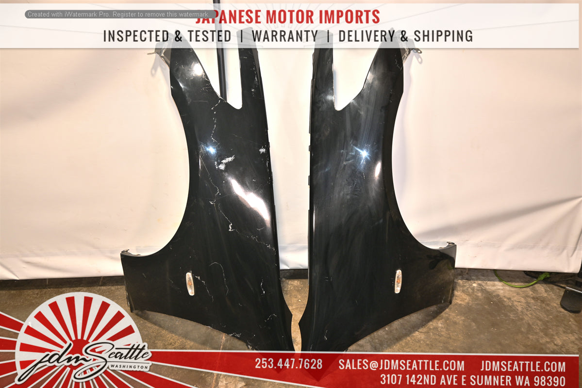 JDM 2007-2012 INFINITI G35 FRONT END CONVERSION NOSE CUT WITH HOOD/FENDERS/HEADLIGHTS