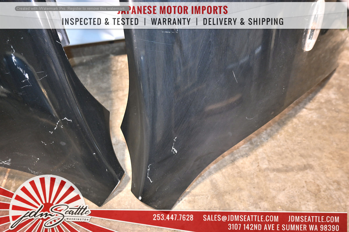 JDM 2007-2012 INFINITI G35 FRONT END CONVERSION NOSE CUT WITH HOOD/FENDERS/HEADLIGHTS