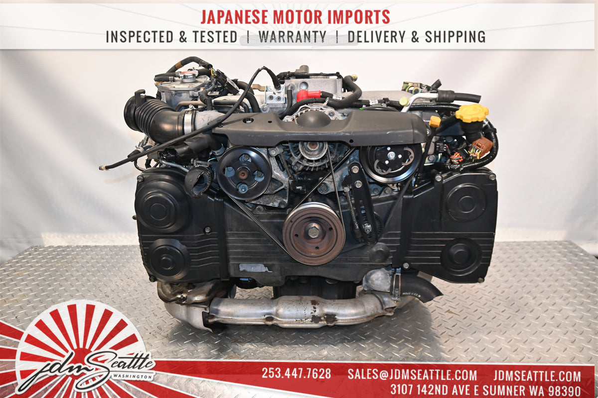 02-05 SUBARU IMPREZA WRX JDM EJ205 2.0L DOHC EJ20T*AVCS* ENGINE