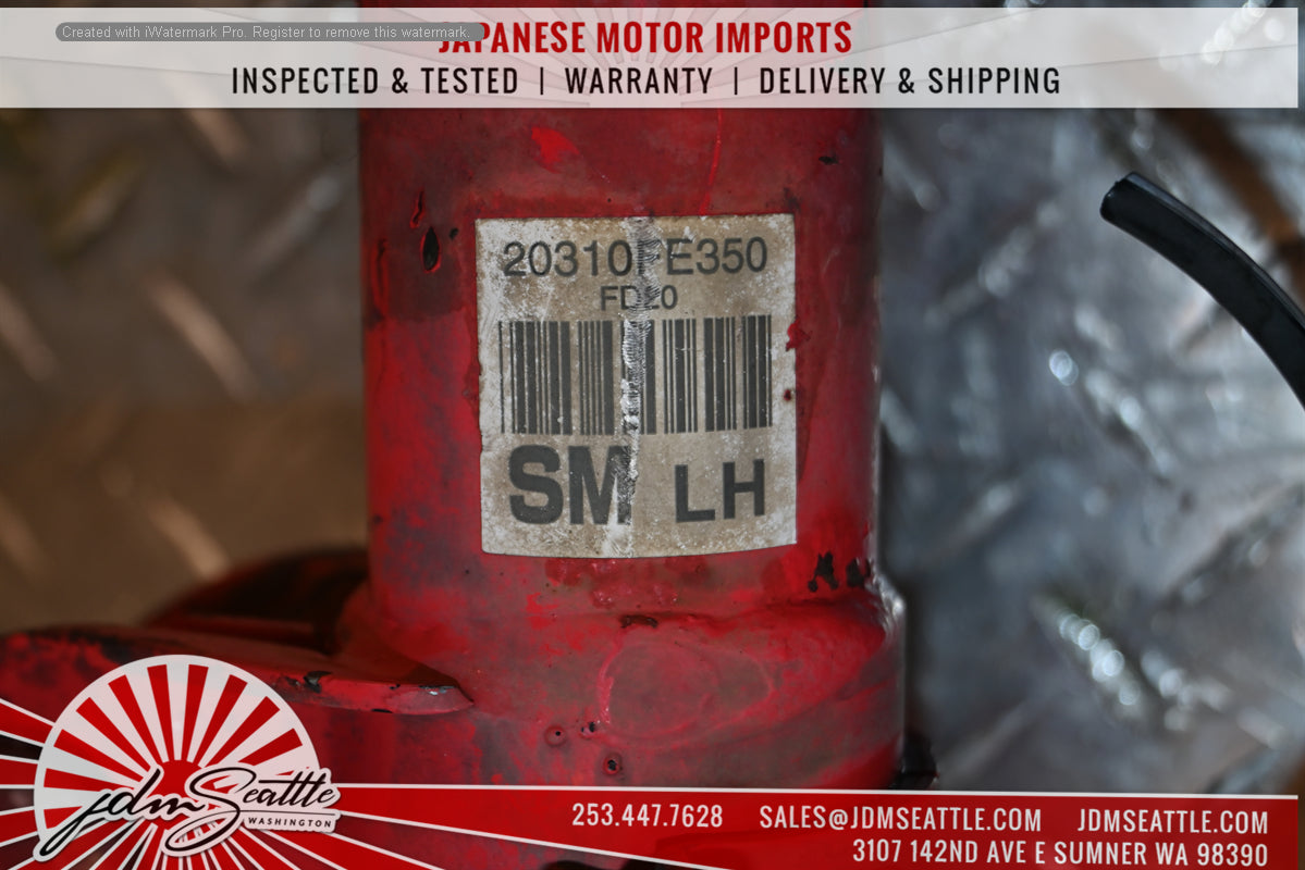 JDM 02-05 Subaru WRX STi OEM Struts Red W/ Black Springs