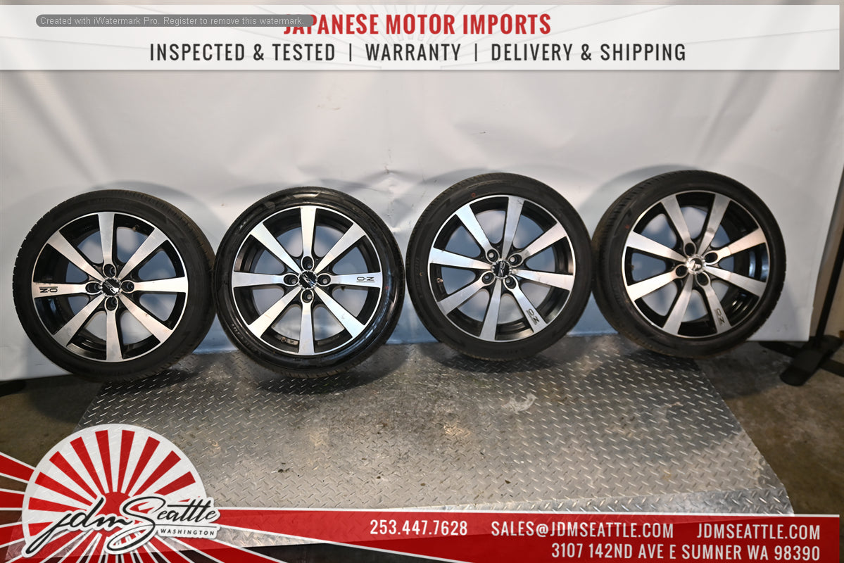SET OF 4 OZ Racing Wheels