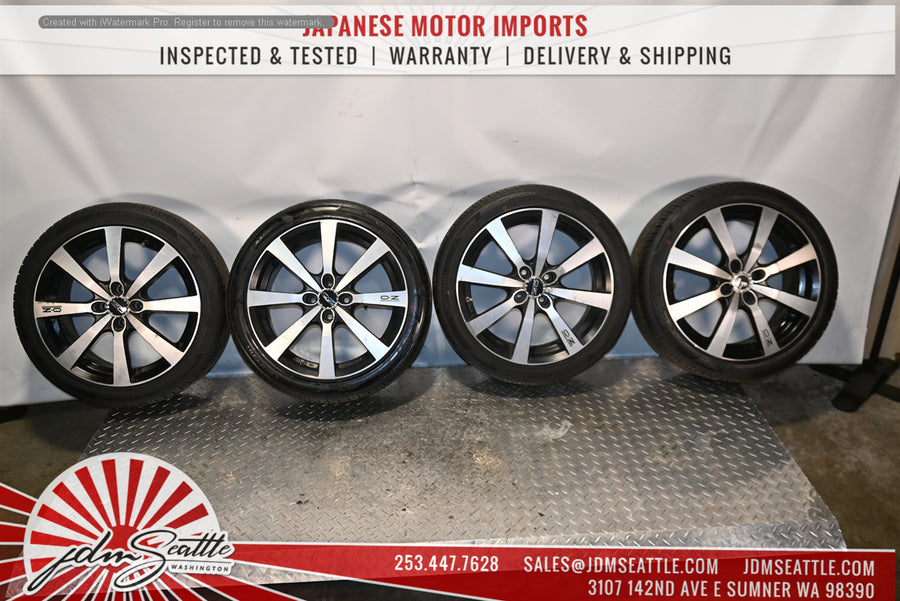 SET OF 4 OZ Racing Wheels