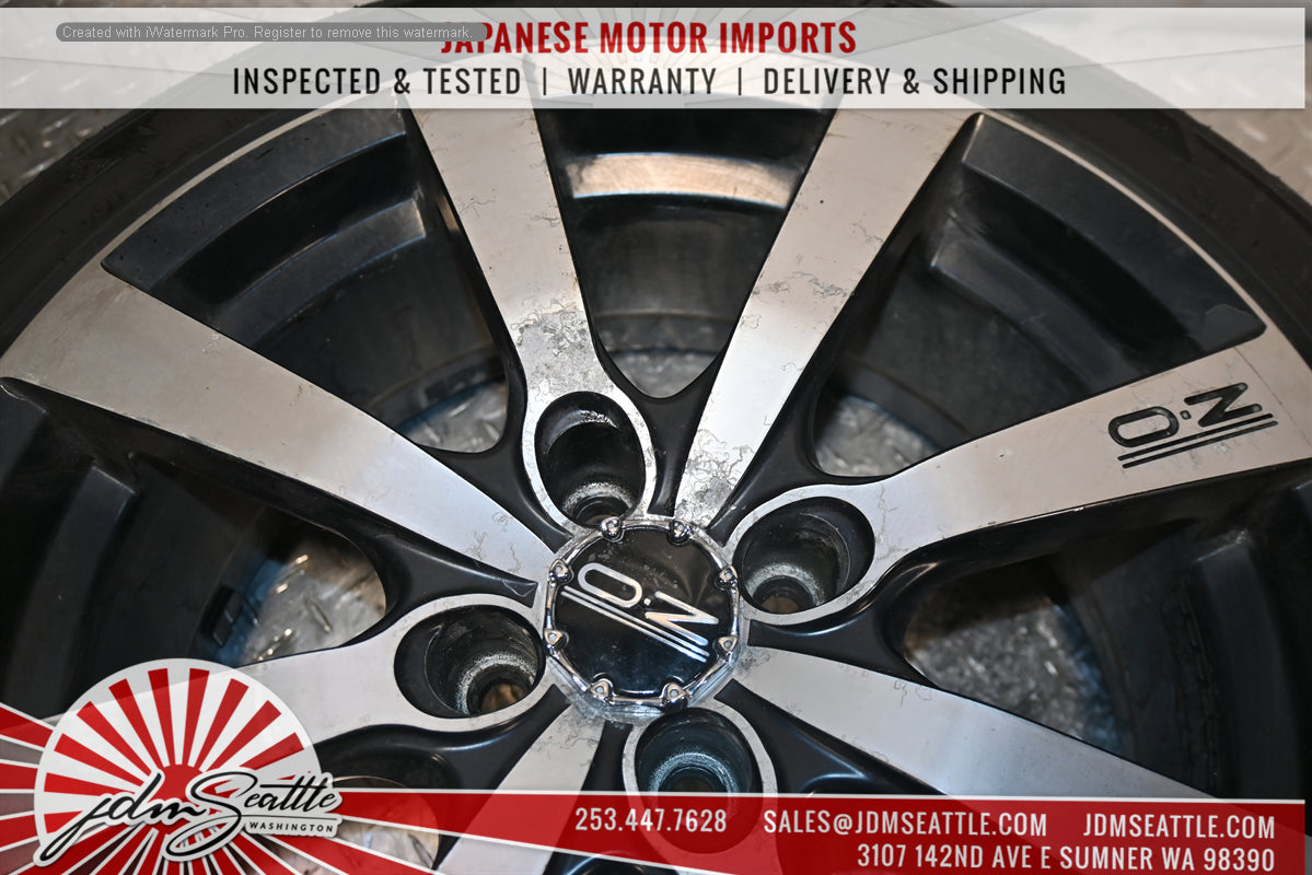 SET OF 4 OZ Racing Wheels