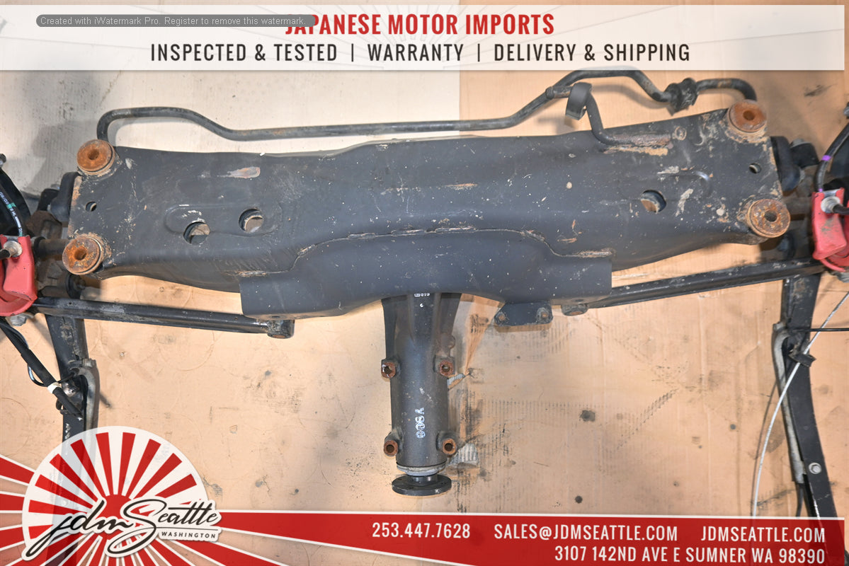 JDM Subaru WRX EJ205 Complete Front & Rear Suspension Subframes with Differential