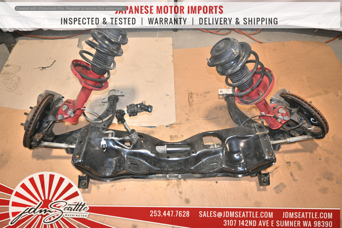 JDM Subaru WRX EJ205 Complete Front & Rear Suspension Subframes with Differential