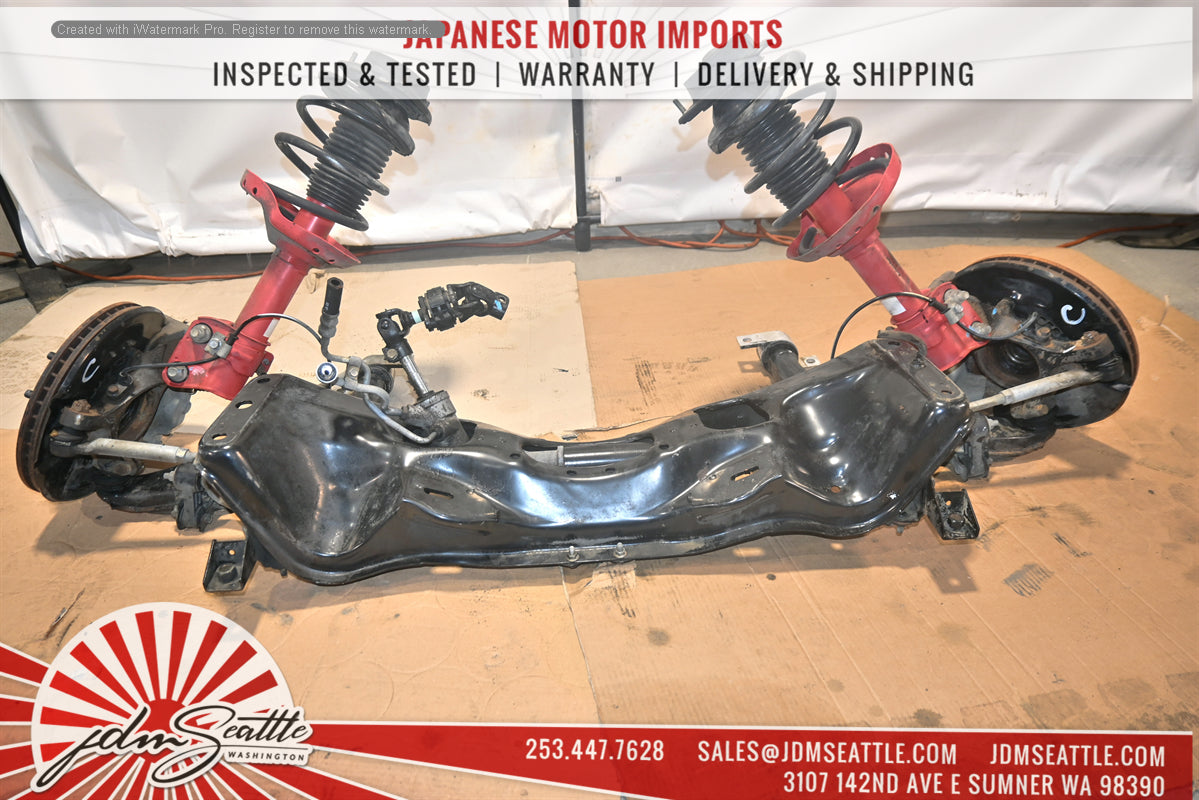 JDM Subaru WRX EJ205 Complete Front & Rear Suspension Subframes with Differential