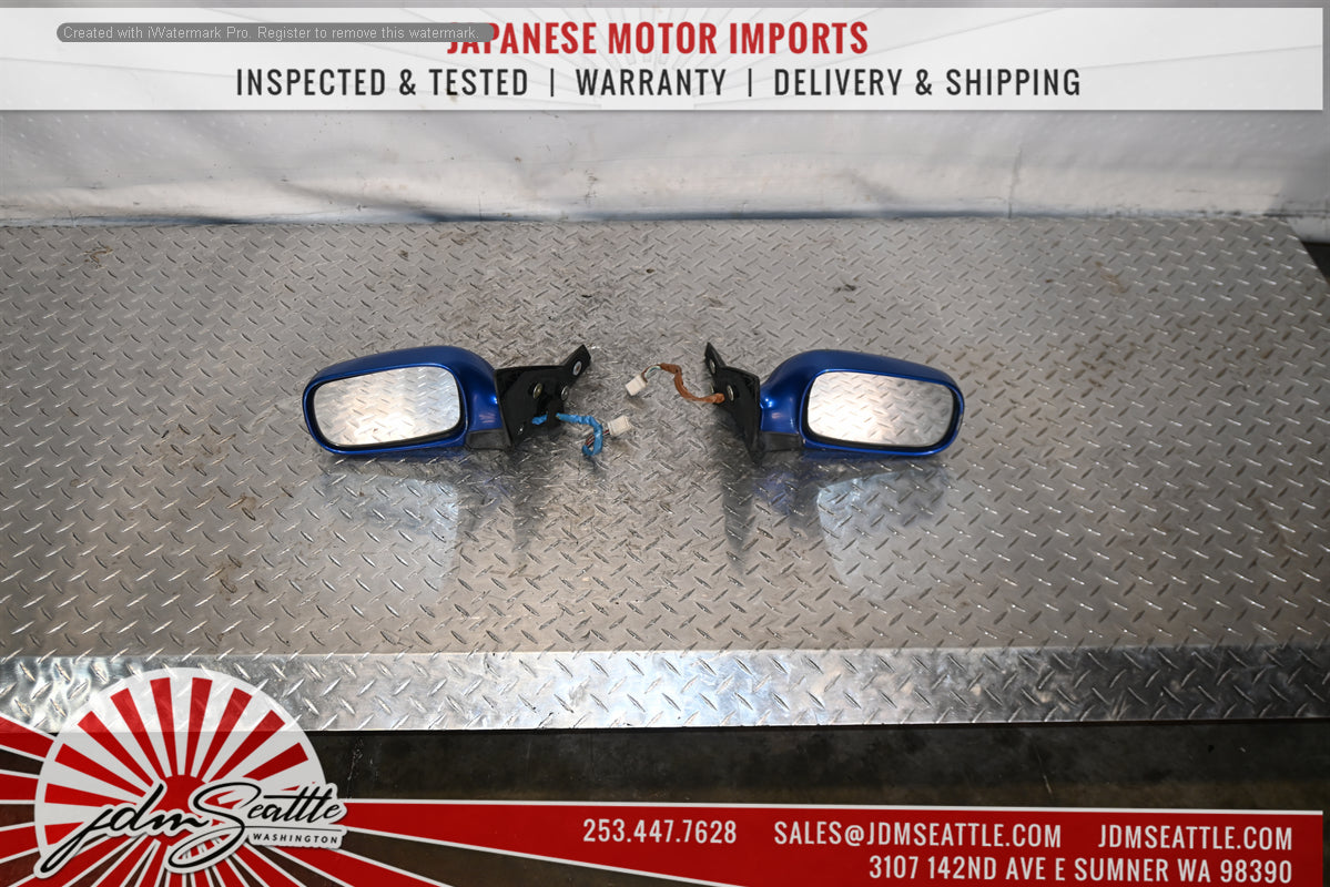 JDM Subaru Impreza WRX GDA GDB GGA V7 Power Folding Side Mirrors