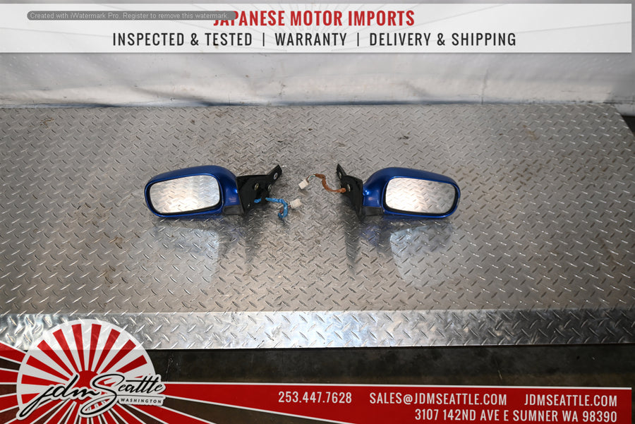 JDM Subaru Impreza WRX GDA GDB GGA V7 Power Folding Side Mirrors