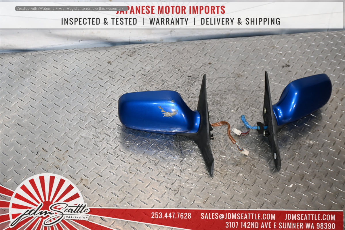 JDM Subaru Impreza WRX GDA GDB GGA V7 Power Folding Side Mirrors