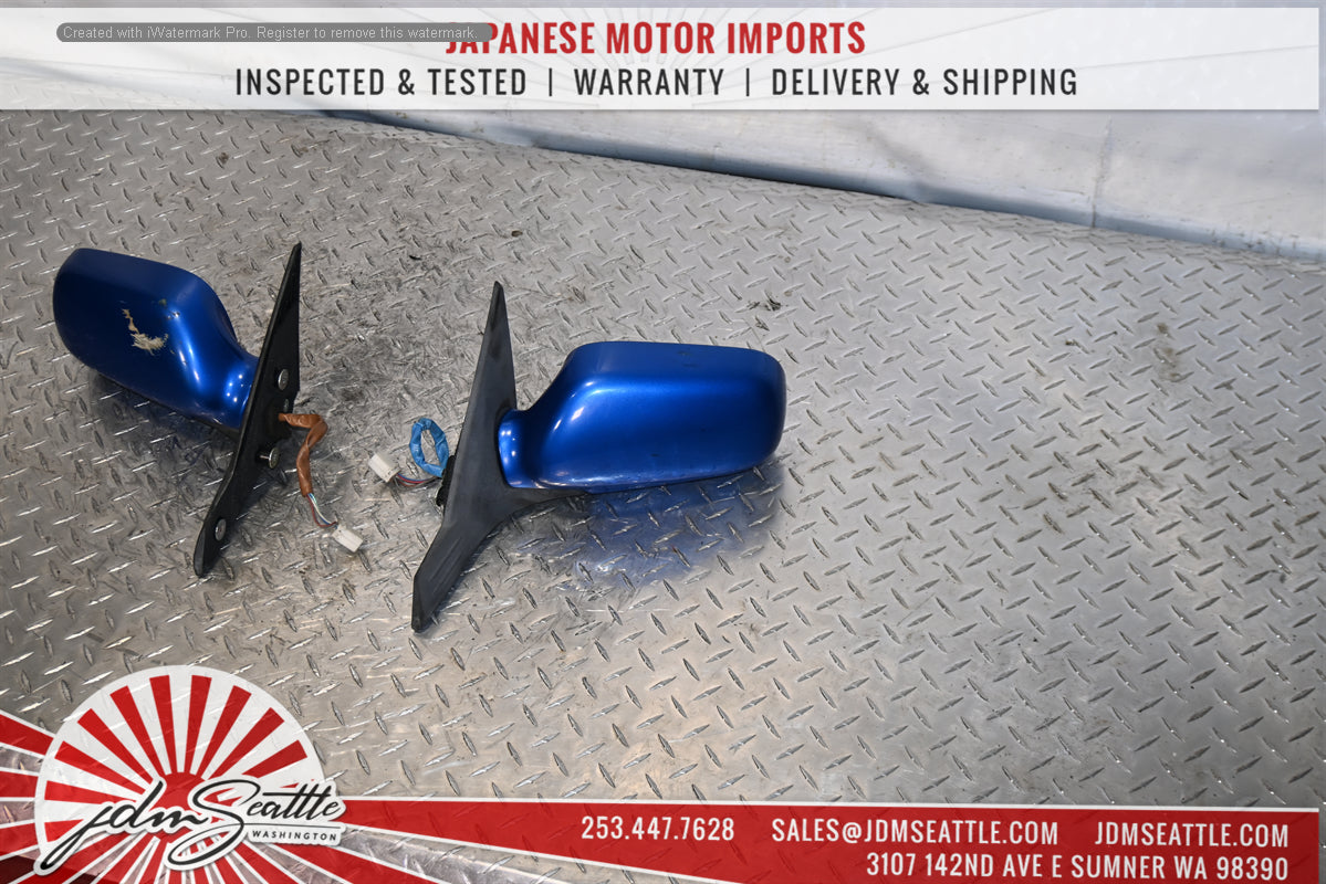 JDM Subaru Impreza WRX GDA GDB GGA V7 Power Folding Side Mirrors