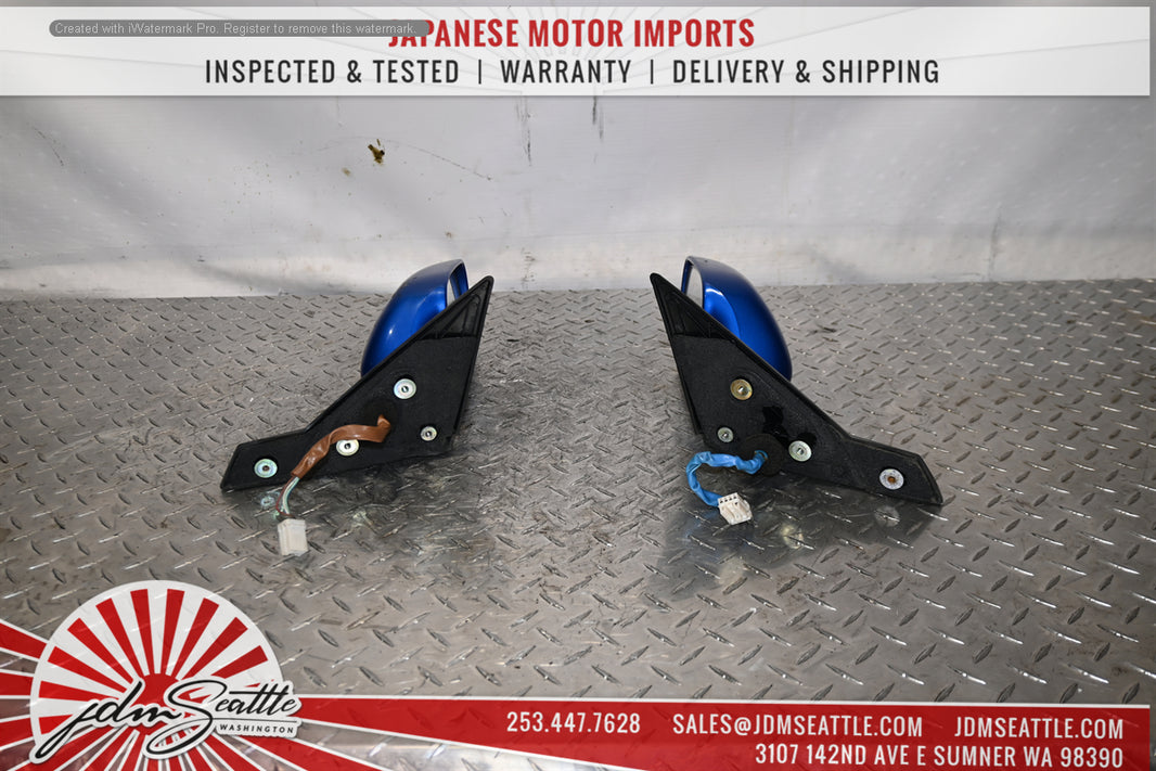 JDM Subaru Impreza WRX GDA GDB GGA V7 Power Folding Side Mirrors