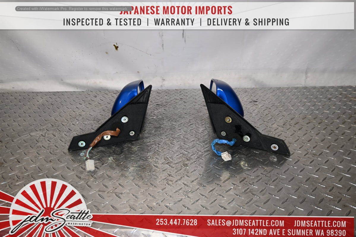 JDM Subaru Impreza WRX GDA GDB GGA V7 Power Folding Side Mirrors