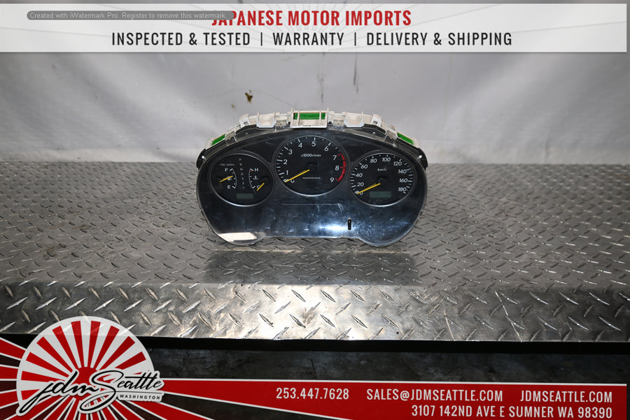 JDM 2002 2003 Subaru Impreza WRX Turbo GDA KM/H A/T Gauge Cluster SPEEDOMETER