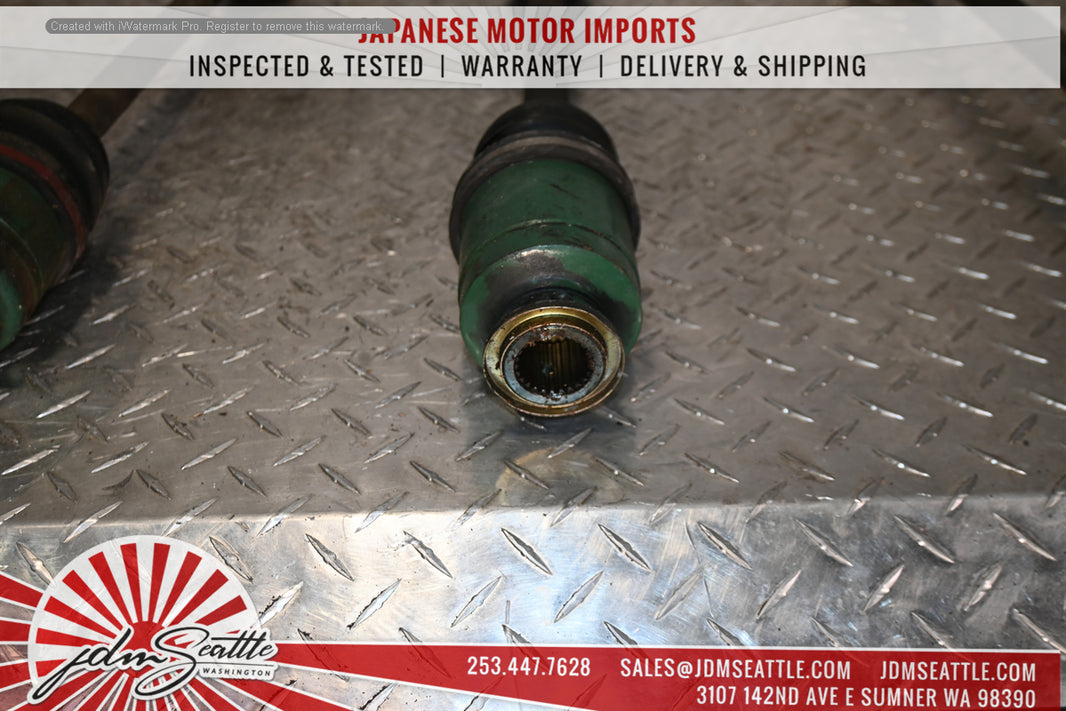 02-05 SUBARU WRX AXLES FRONT AND REAR GDA